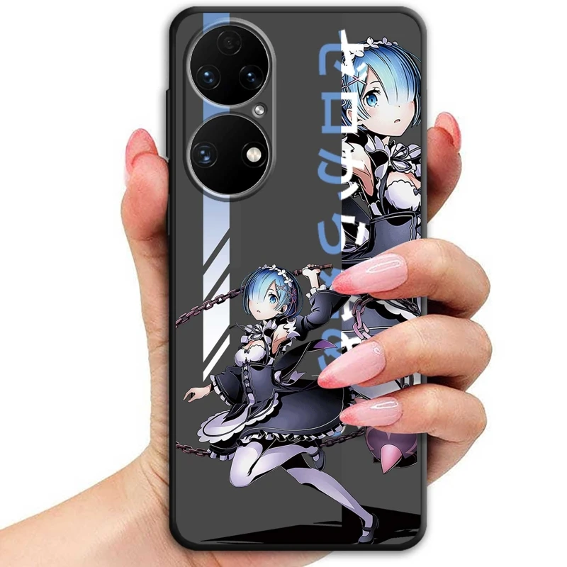 

For Huawei Nova 9 SE P30 Lite P40 P20 8i Y9 2019 P Smart z Y90 P10 Y7 P30lite Case Zero Two Japanese Anime Cartoon