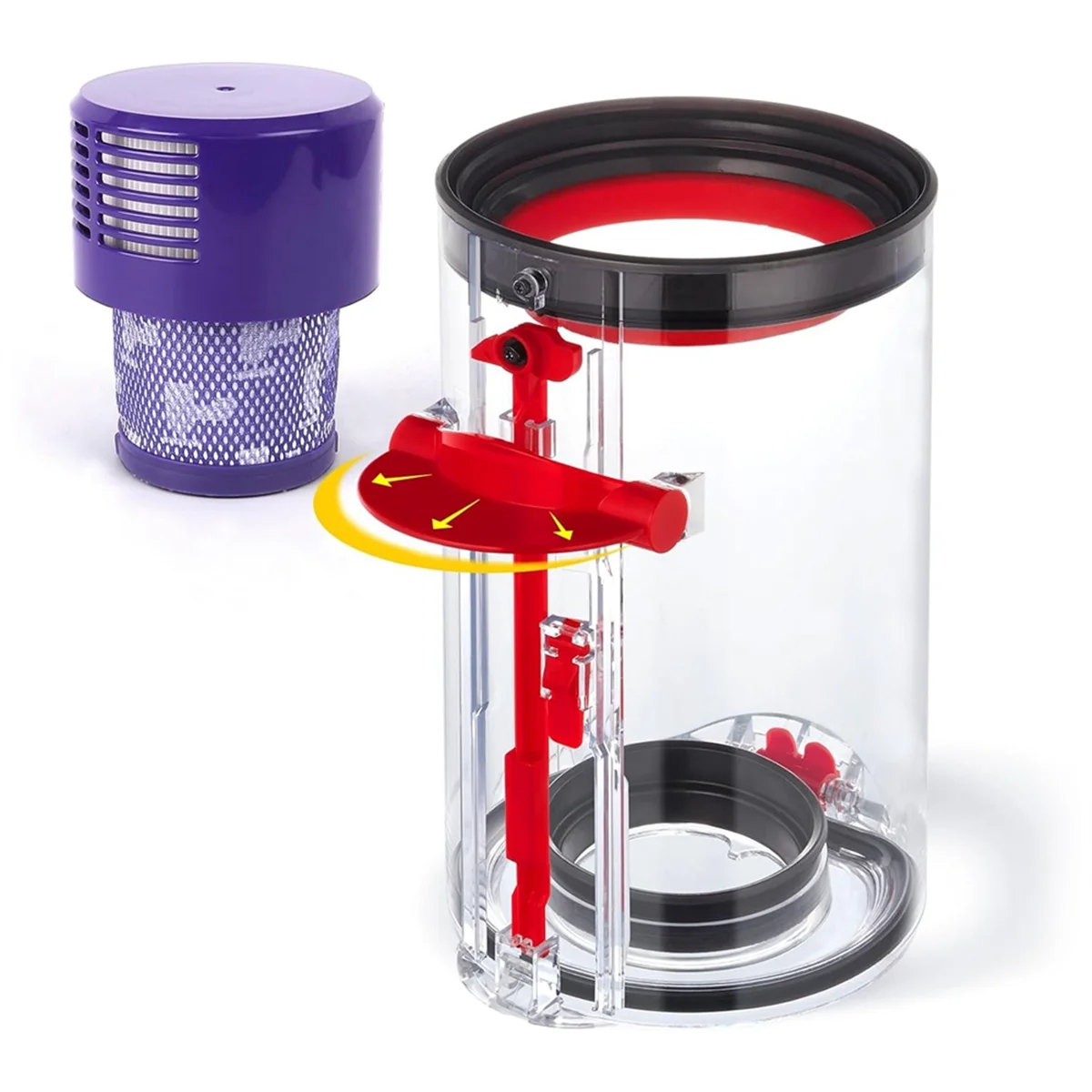 Корзина для пылесоса Dyson V10 SV12 большая сменная корзина Деталь № 969509-01