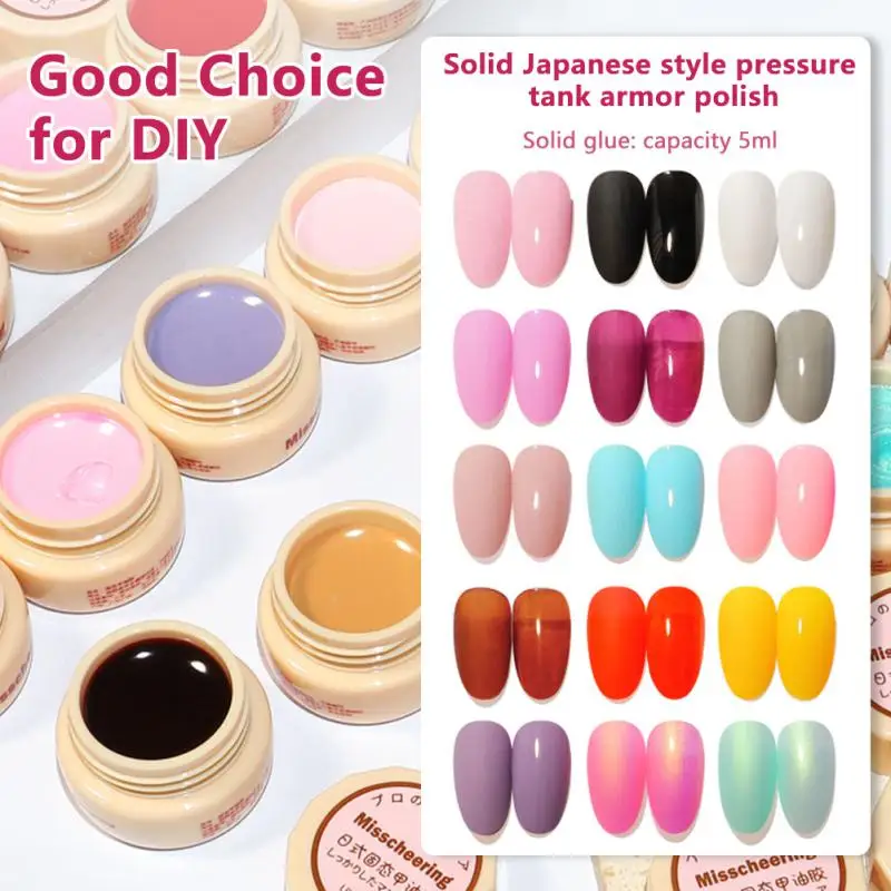 

22Colors Solid Painting Gel Nail Art Manicure Varnish Drawing UV Gel Nail Polish DIY Design Soak Off Nail Rainbow Painting Gel