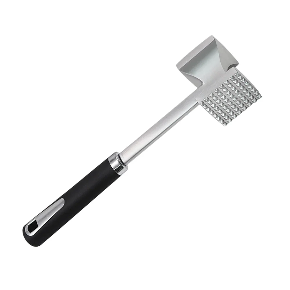 

Stainless Steel Beef Hammer Meat Pounding Mallet Household Tools Restaurant Steak Practical Potato Masher Dual-Sided Nails