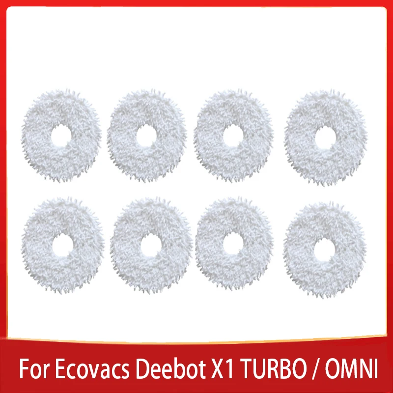 

Mop Cloth Accessories For Ecovacs Deebot X1 TURBO OMNI Robotic Vacuum Cleaner High Quality Mop Rags Spare Parts Replacement