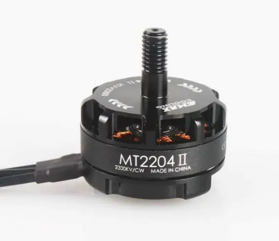 Фото Бесколлекторный двигатель EMAX Cooling New MT2204 II 2300KV 2-3S, тяга: 440 г, для мультикоптеров RC QAV250 F330, радиоуправляемых машин, пропеллеры 5-6 дюймов №2