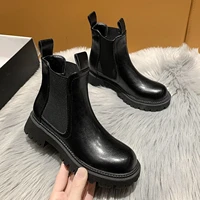 bare boots spring 2021 ladies elegant white ankle boots female high heel platform shoes black gothic leather punk ankle boots