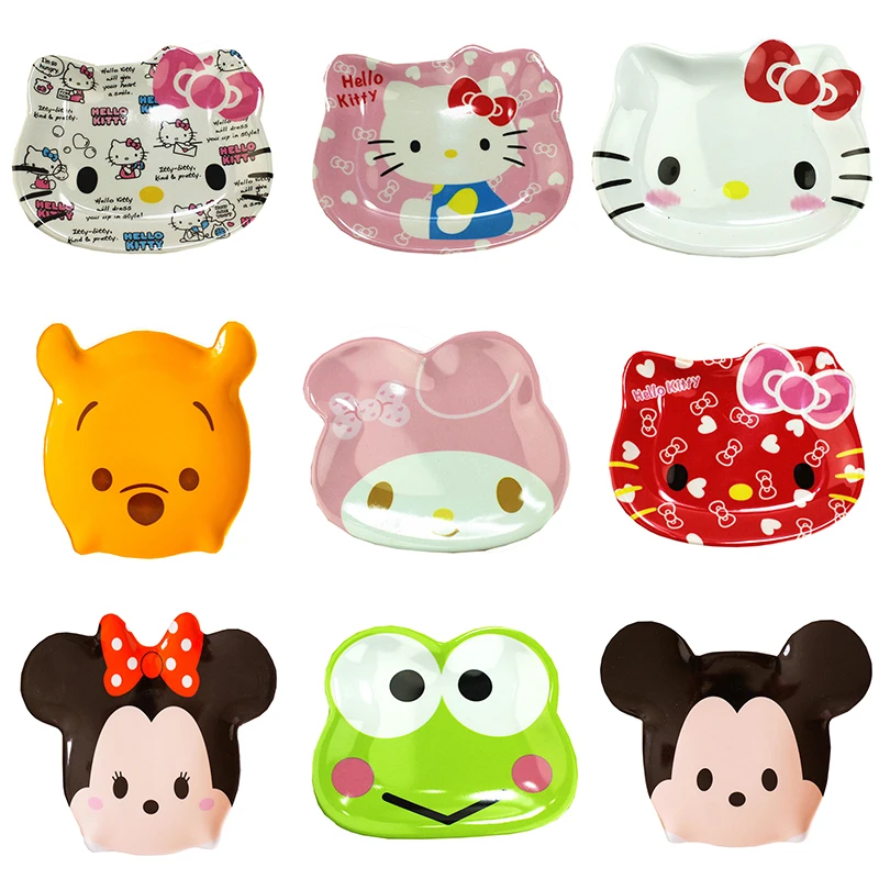 

Sanrio My Melody Keroppi Littletwinstars Kt искусственная керамическая посуда аниме милые пирожные снэки тарелка маленькие блюда