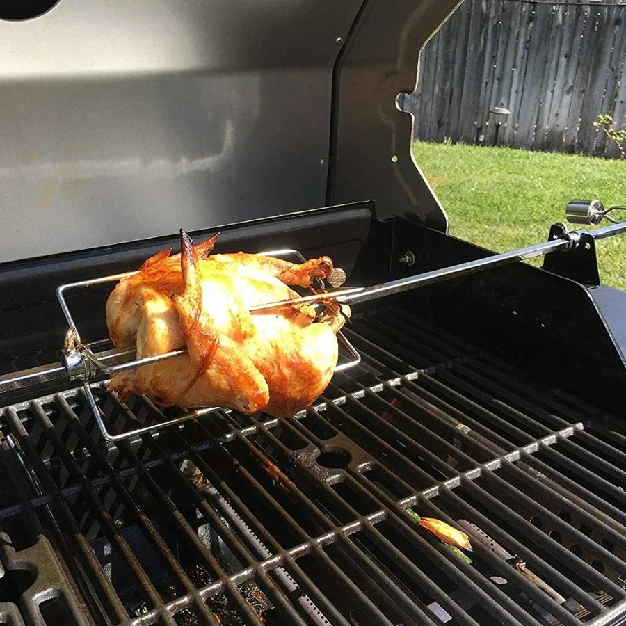 Автоматический гриль-барбекю гриль электрический барбекю уличный вертел
