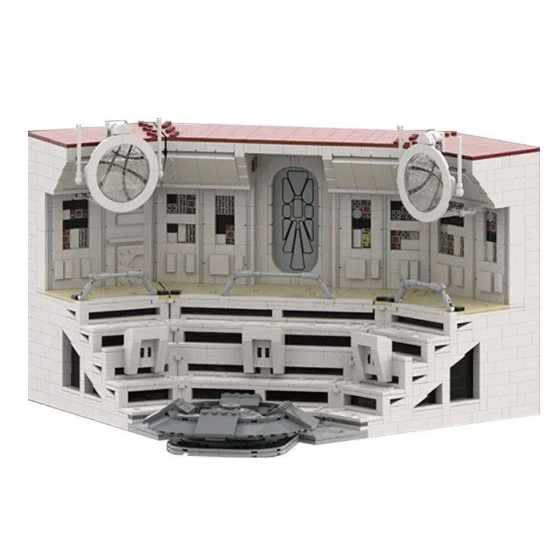Звездная модель фильма Moc строительные кирпичи альянс арбитра технологические