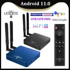 видеомагнитофон UGOOS UT8 PRO Android 11 8GB 64GB RK3568 WIFI 6 1000M LAN BT5 Проигрыватель 4K мультимедиа UT8 лучше AM6B Plus