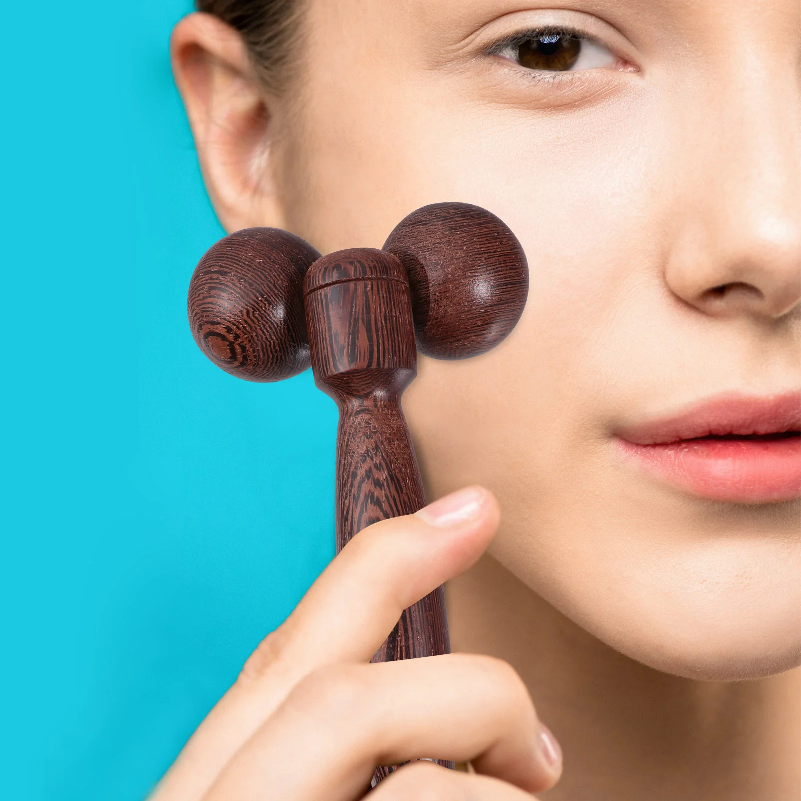 

Fascia Massage Tool Double Ball Massager Portable Face Remover Lifting Facial Massaging