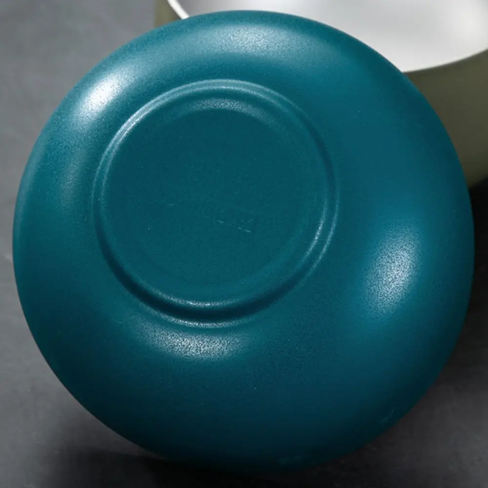 Японская двухслойная миска для рамэна из нержавеющей стали с крышкой супа