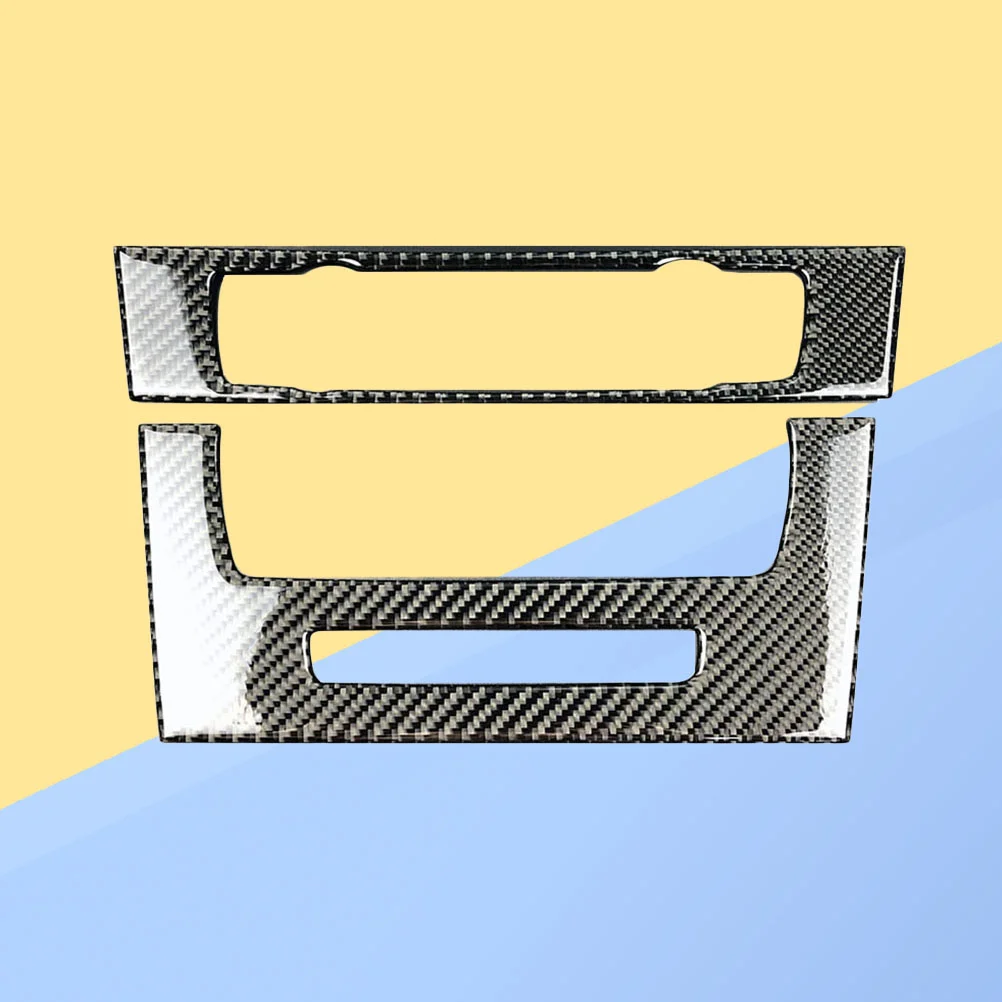 

Carbon Fiber Car Stickers Car Decoration Carbon Fiber Air Conditioner Decals CD