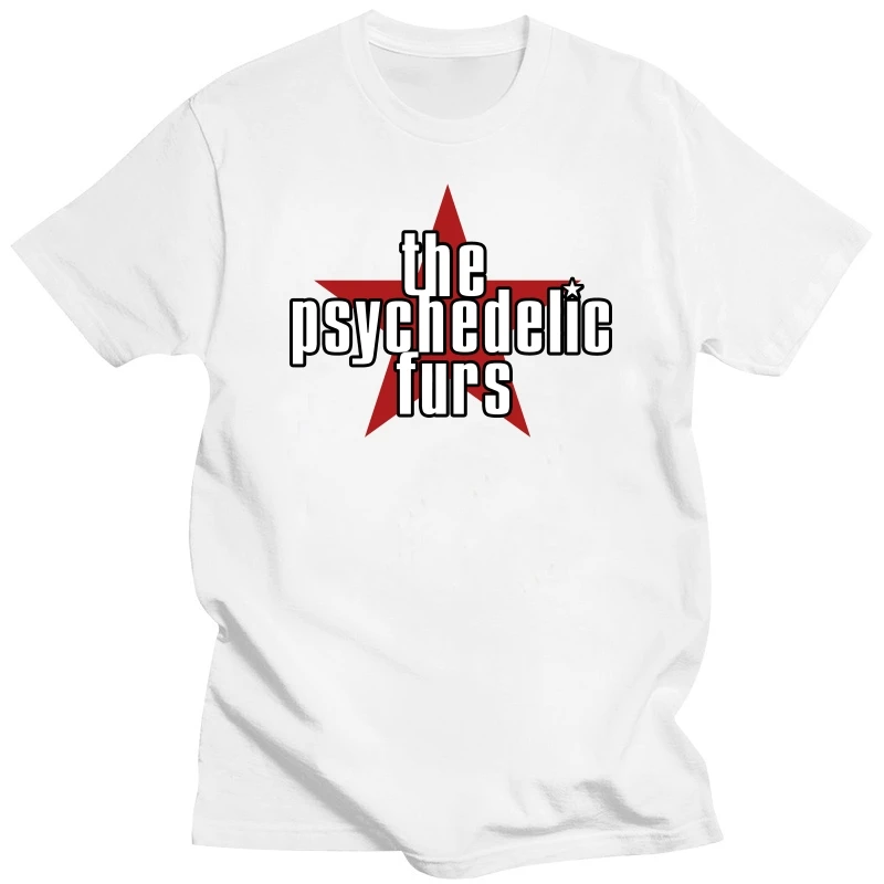 

The Psychedelic Furs Rock Band Logo Mens Black T-Shirt Size S to 3XL