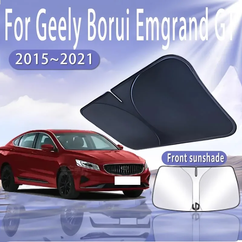 Автомобильный солнцезащитный козырек для Geely Borui Emgrand GT 2015 ~ 2021 2018 2020 на лобовое