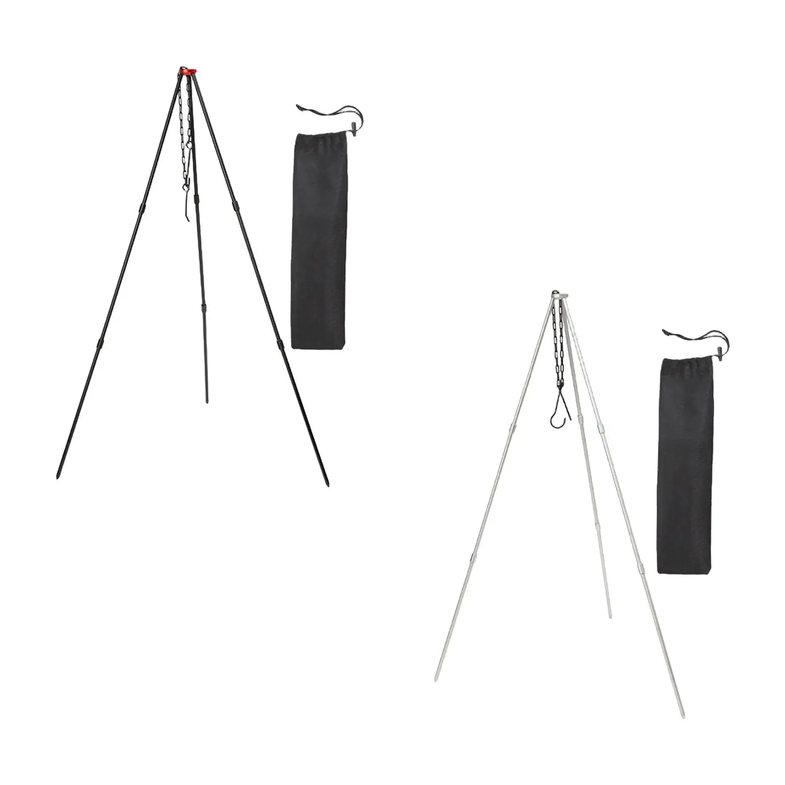 Штатив для кемпинга и пикника прочный портативный котелок улицы подвесной