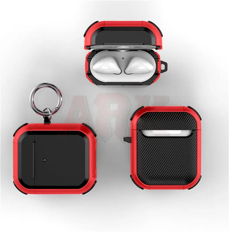 

Pro 2 Cover For Airpods pro Case TPU PC Cover For Apple AirPods 3 2 Case Accessories Wireless Earphone With Keychain design