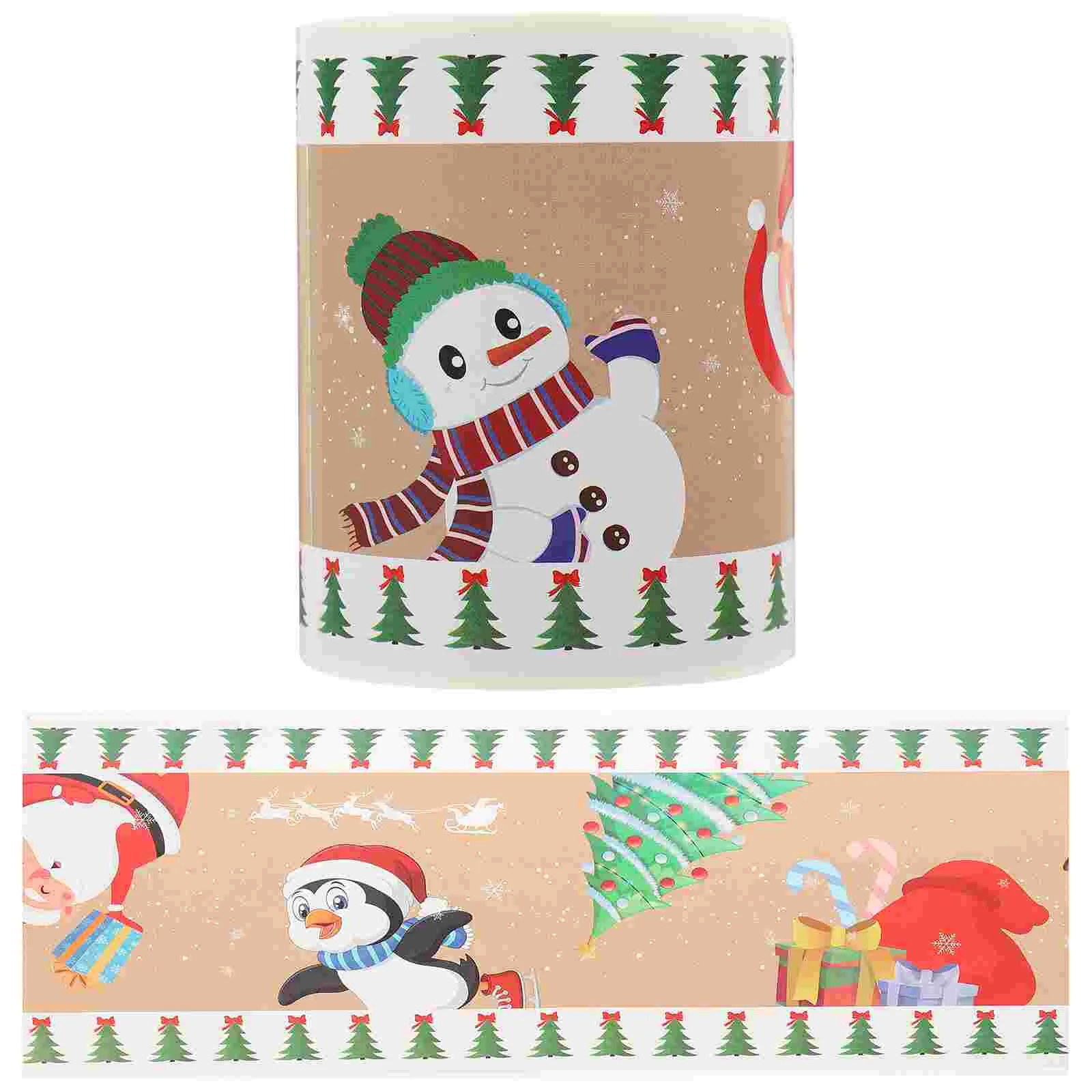 

1 Roll of Decorative Border Paper Wear-resistant Border Trim Cartoon Border Sticker
