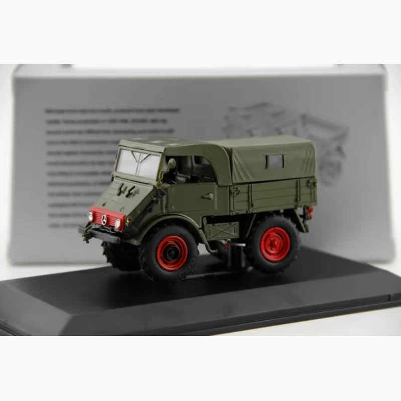 Литой под давлением масштаб 1:43 Unimog U401 трансформируемый внедорожник модель