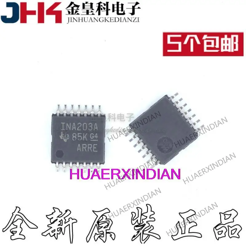 10 шт. оригинальный INA203AIPWR печать INA203A TSSOP14