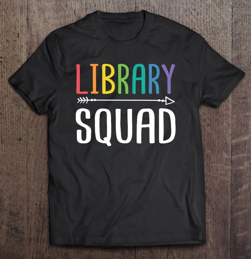 

Library Squad Book Lover Funny Librarian Appreciation Men T-Shirts T Shirts Unisex T Shirts Couple T-Shirts Man Men T-Shirt