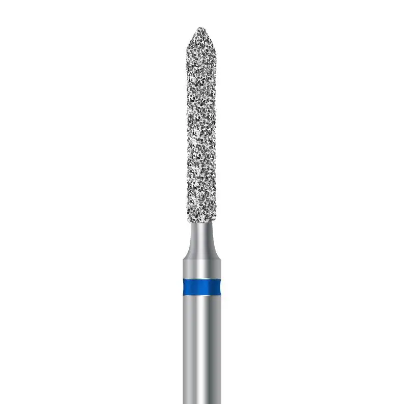 Frank Dental - Diamond Dental Burs - 885 Blue Belt Diamond Burs - For Tubine - 5 pcs - Made in Germany