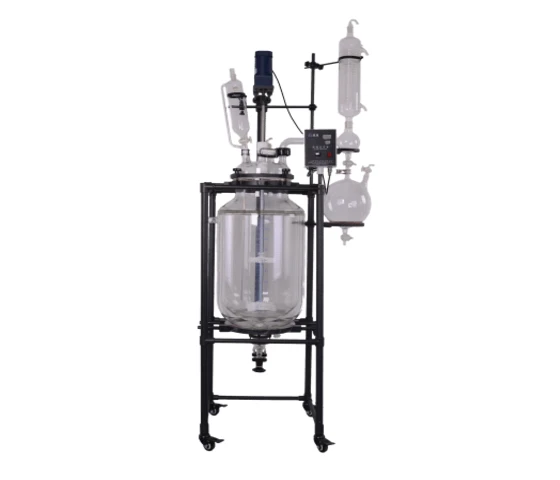 

High pressure jacketed reactor glass crystallization filter reactor