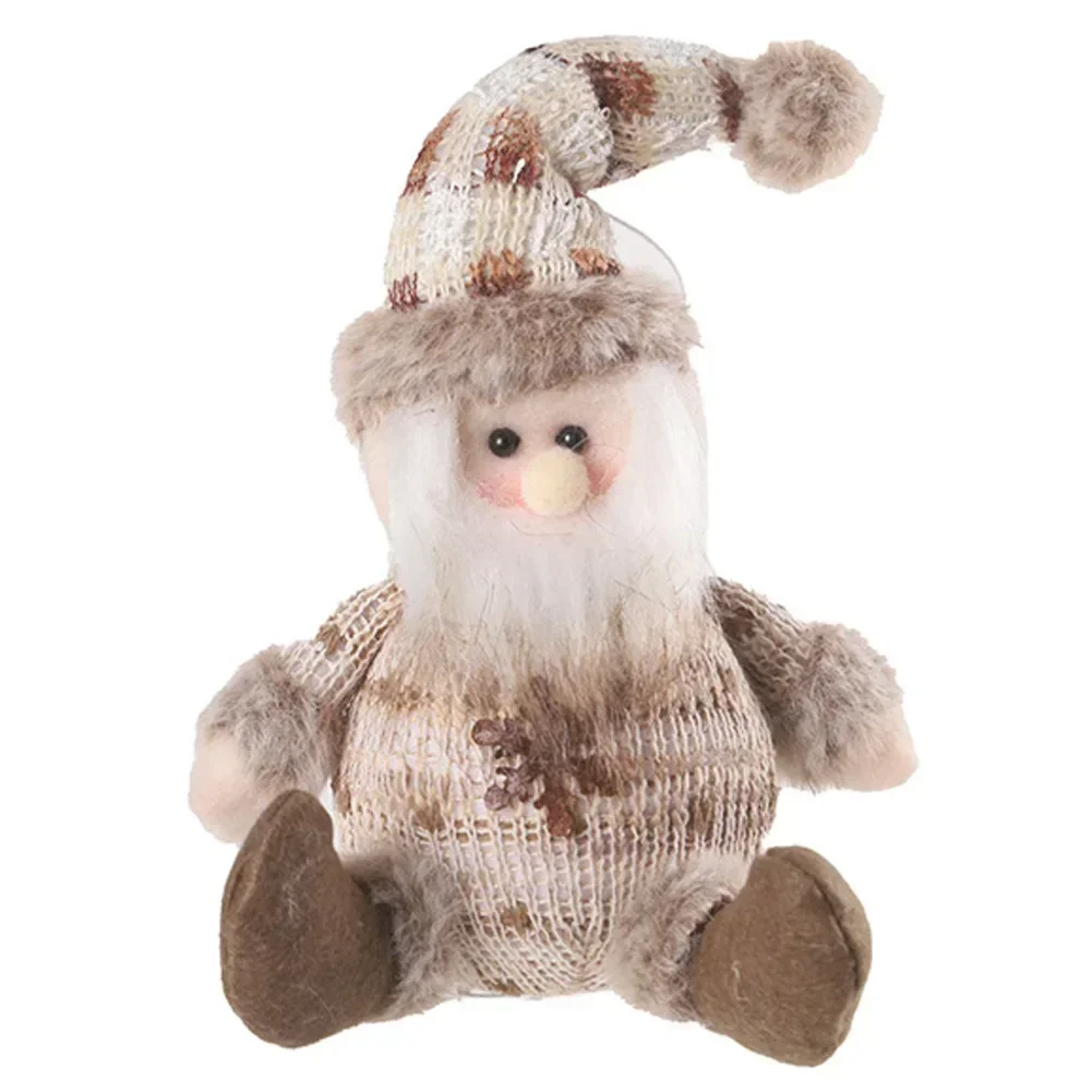 Удачи очарование Рождество искусственное украшение клетчатый шарф из