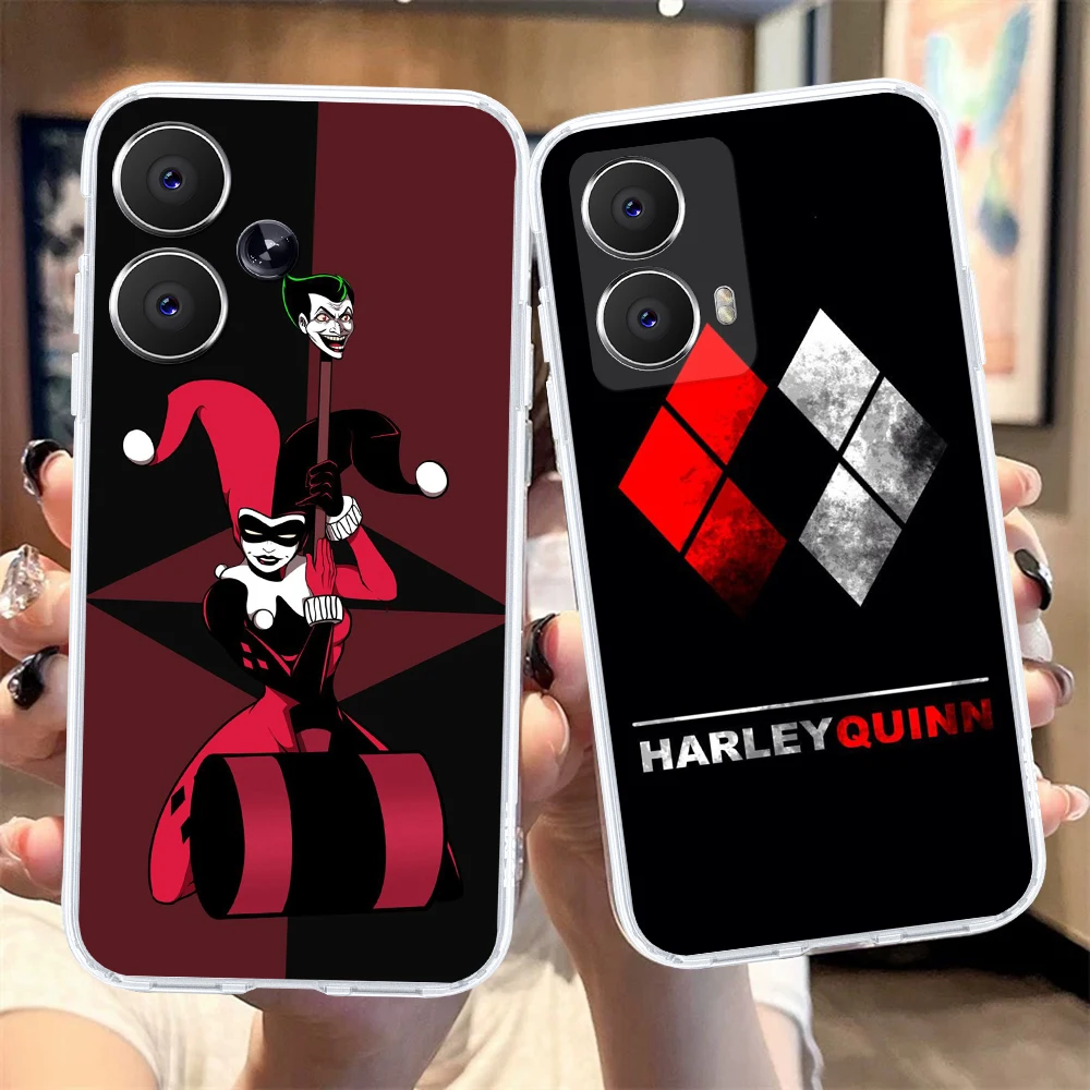 Прозрачный чехол для телефона Samsung Galaxy A54 A55 A7 A71 A72 A73 F23 M23 M54 F54 A51 A52S A53 Clear Cover JC-21 Harley