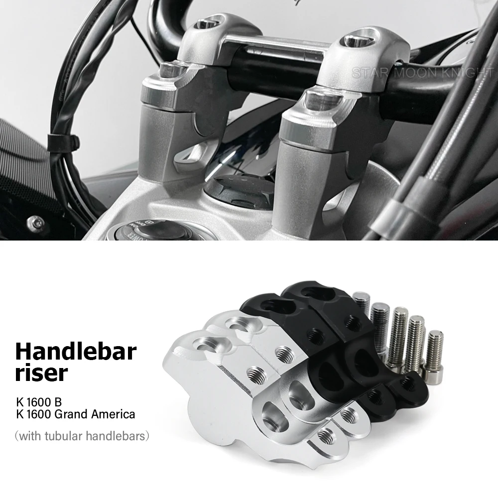 

For BMW K1600B K1600 K 1600 B Grand America 28mm Handlebar Riser Clamp Increased Back Move Handle Bar Motorcycle Accessories