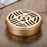 premium practical reusable mosquito coil holder with mesh stand for camping mosquito coil holder mosquito coil disk