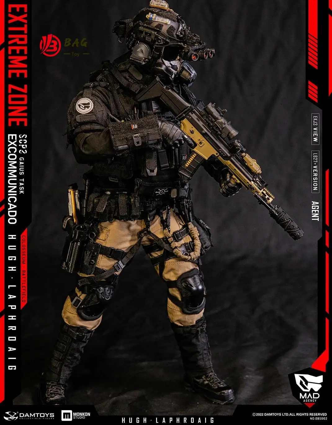 1/6 фигурки героев модели DAMTOYS EBS002 Новые запасные части