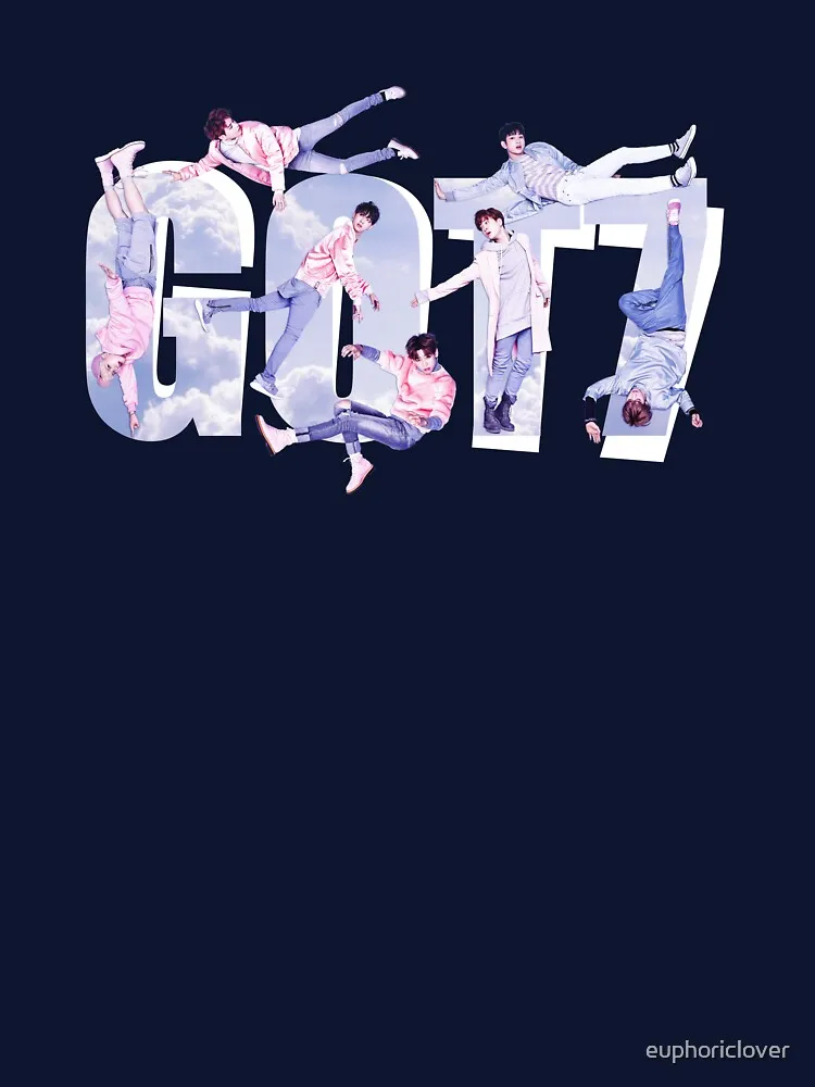 Классическая футболка Got7 повседневные футболки с круглым вырезом уличная одежда