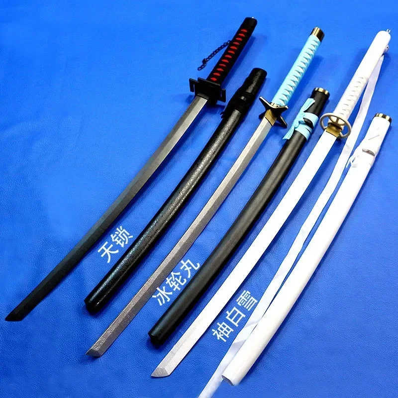 [Забавный] 104 см косплей аниме Bleach оружие Rukia Kurosaki IchigoKu деревянный меч костюм