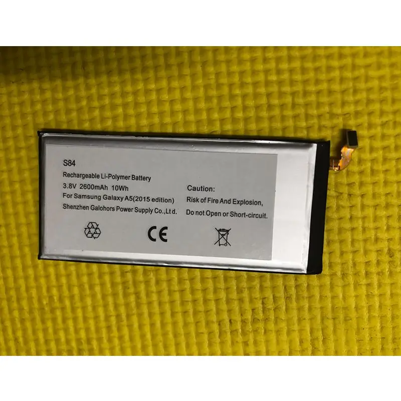 1 шт. перезаряжаемая батарея для Samsung Galaxy A5 (издание 2015 года) искусственная кожа K