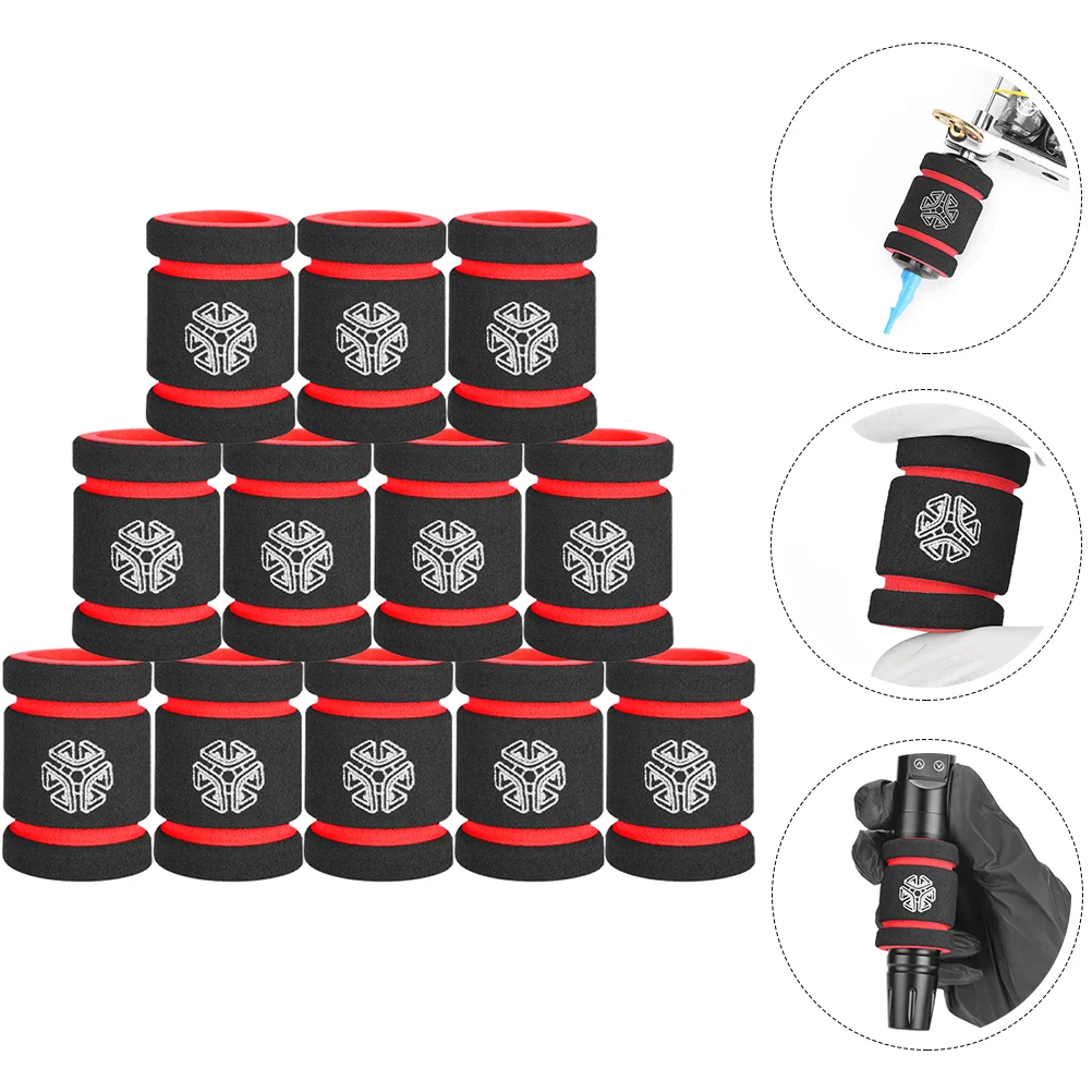 

Tattoo Handle Cover Protective Supple Grip Universal Tattoos Portable Antiskid Thick