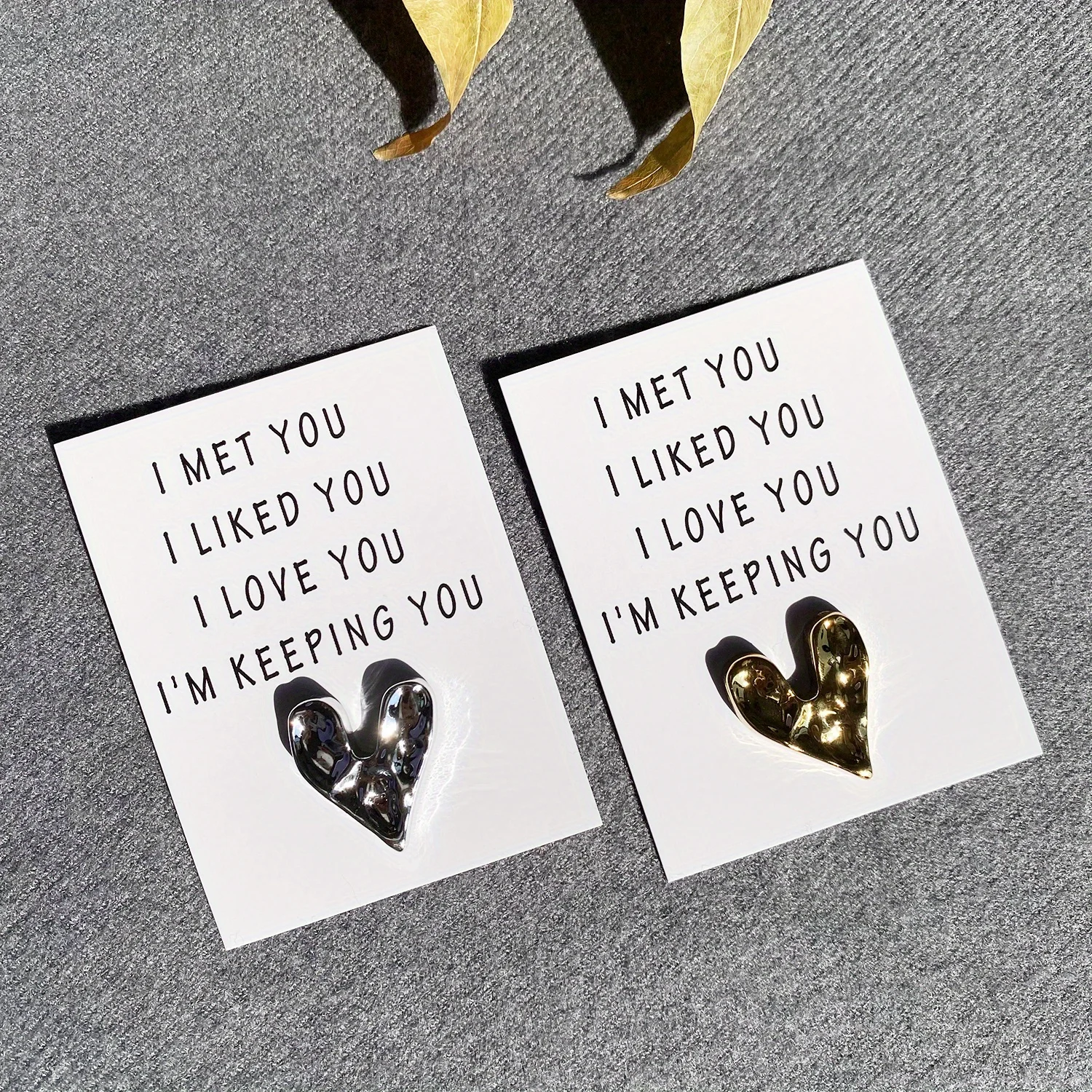 1 шт. карточка для объятий Я тебя люблю