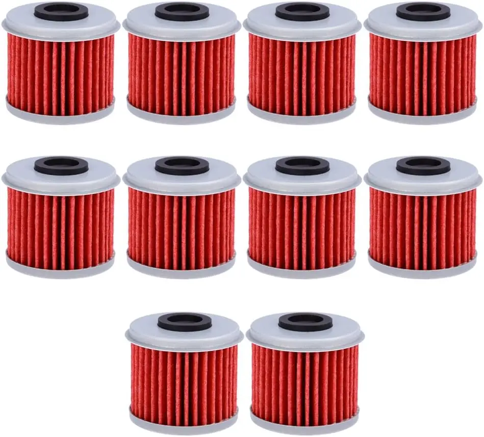 

Масляный фильтр HF116 для мотоцикла ATV Honda TRX450R CRF250X CRF450X CRF250R CRF450R заменяет # 15412-MEN-671 (в упаковке 10)