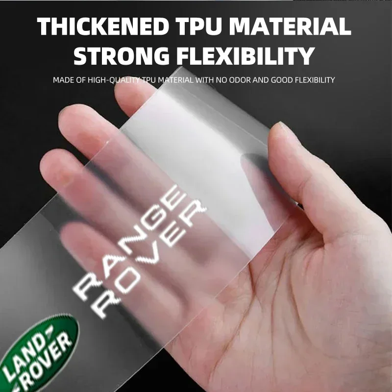 4 шт. прозрачные защитные наклейки на пороги автомобиля Land Rover Range Evoque 3 Defender Discovery