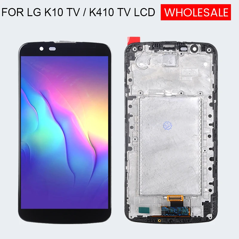 5,3 дюймовый дисплей K410TV для LG K10 TV ЖК Сенсорная панель экран дигитайзер в сборе запасные части для ремонта с IC Бесплатная доставка 5,3 дюймовый дисплей K410TV для LG K10 TV ЖК Сенсорная панель экран дигитайзер в сборе запасные части для ремонта с IC Бесплатная доставка
