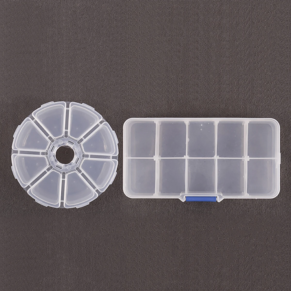 

Ящик для хранения моделей, коробка для мелких деталей с банановой головкой, 8 или 10 ячеек, фурнитура, ящик для инструментов, квадратный и круглый