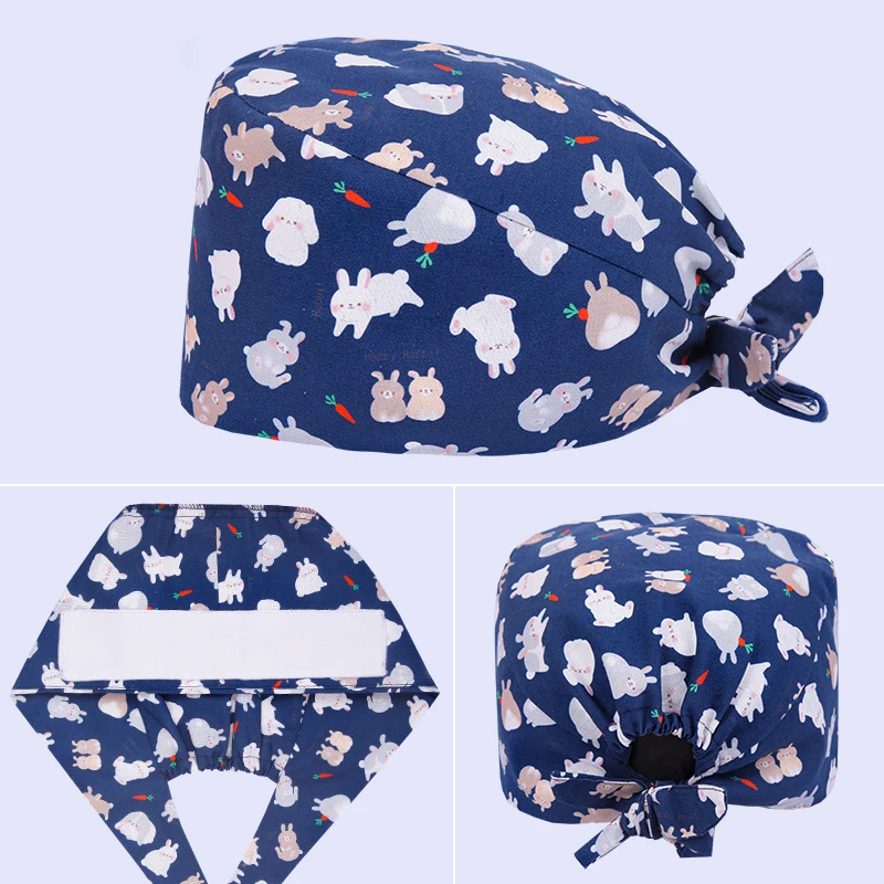 Оптовая продажа хлопковые шапки для операционной легкая в чистке полотенце