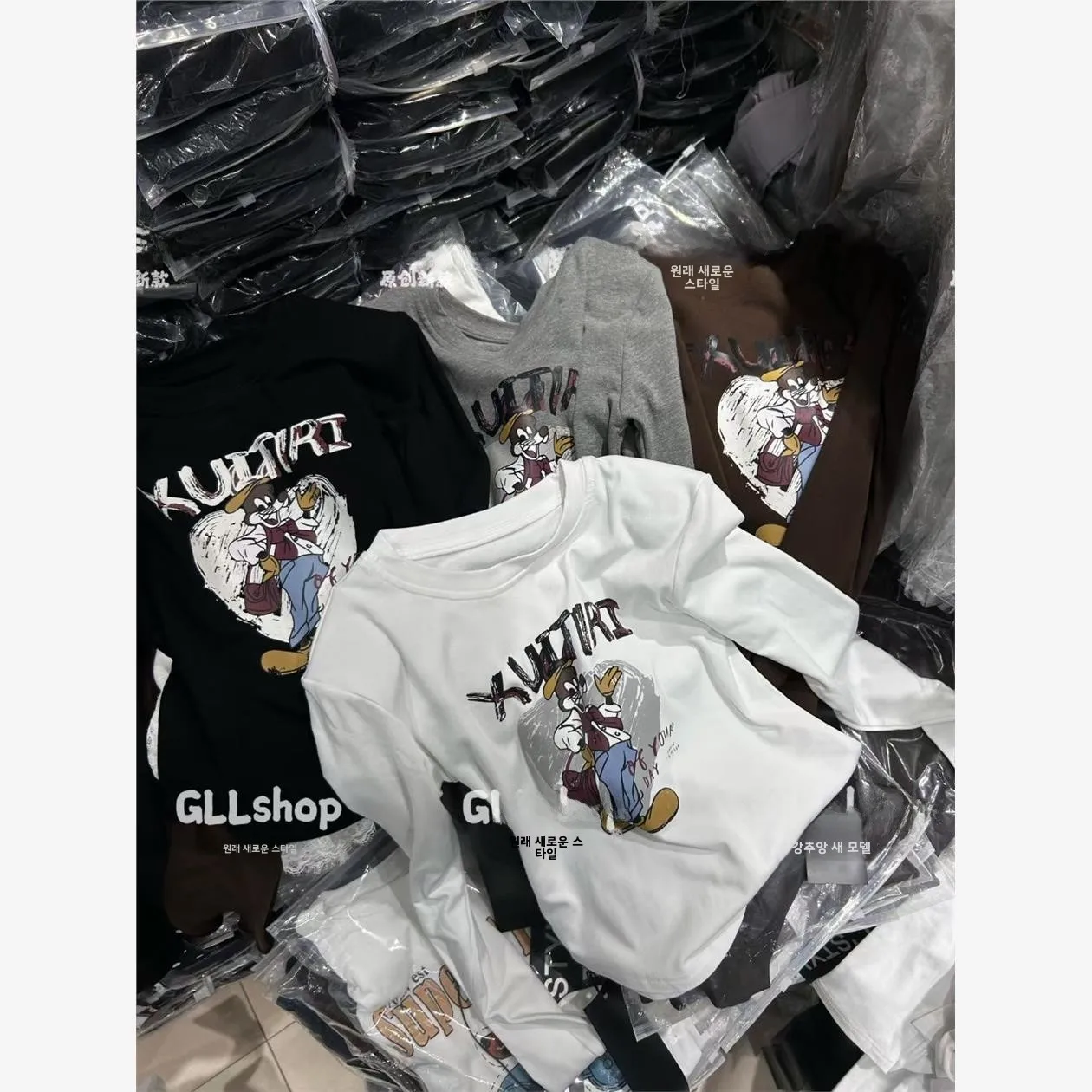 Осень-зима 2024 новая корейская универсальная забавная облегающая рубашка с