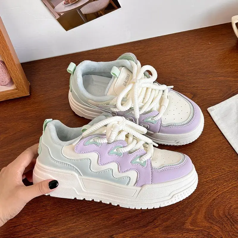 Женская обувь на платформе универсальные повседневные женские кроссовки сабо