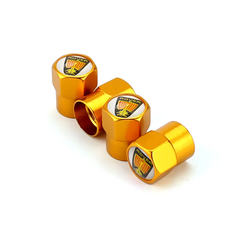 Металлическая крышка клапана колеса с логотипом автомобиля для Rover 75 25 400 200 45 800 100