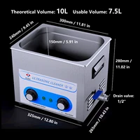 Ультразвуковая ванна JieJing J-040, 10 л за 13985 руб#2