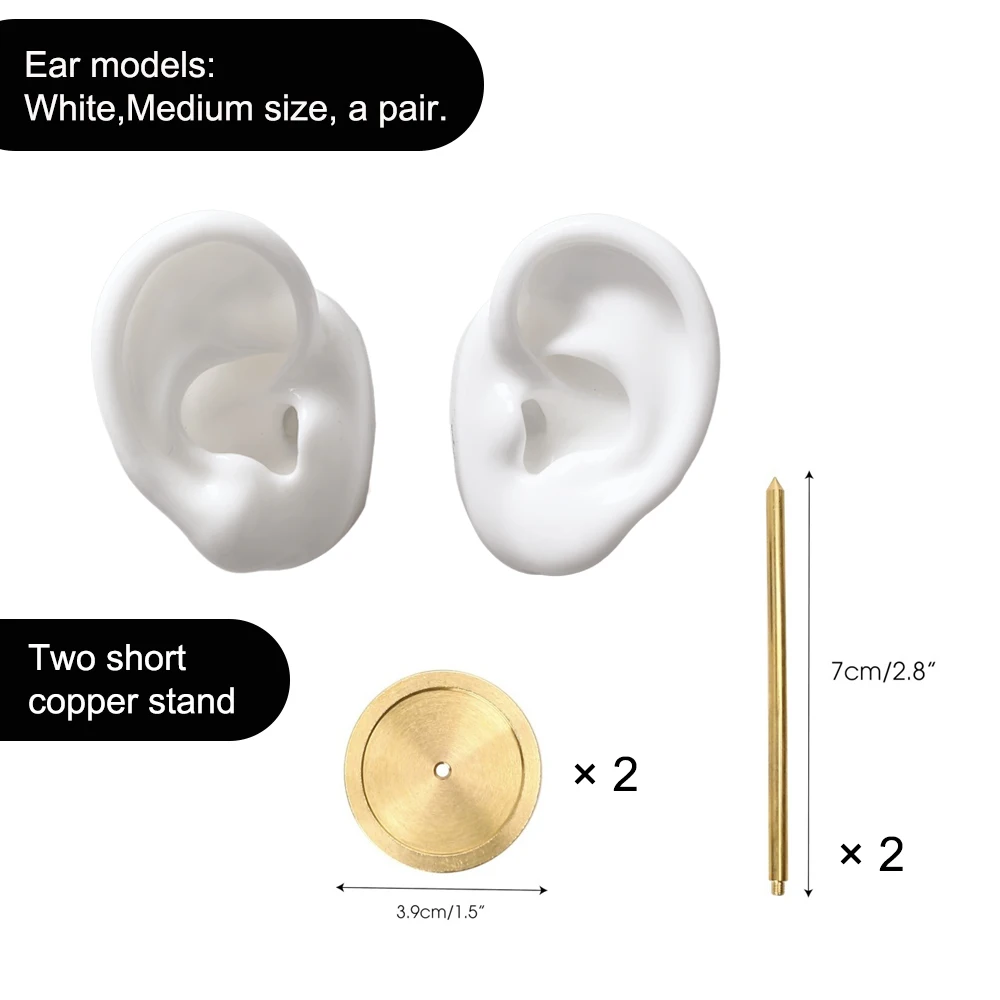 Комплект силиконовых моделей ушей для практики нанесения татуировок светлана некрасова мудры йогические практики 4 е изд