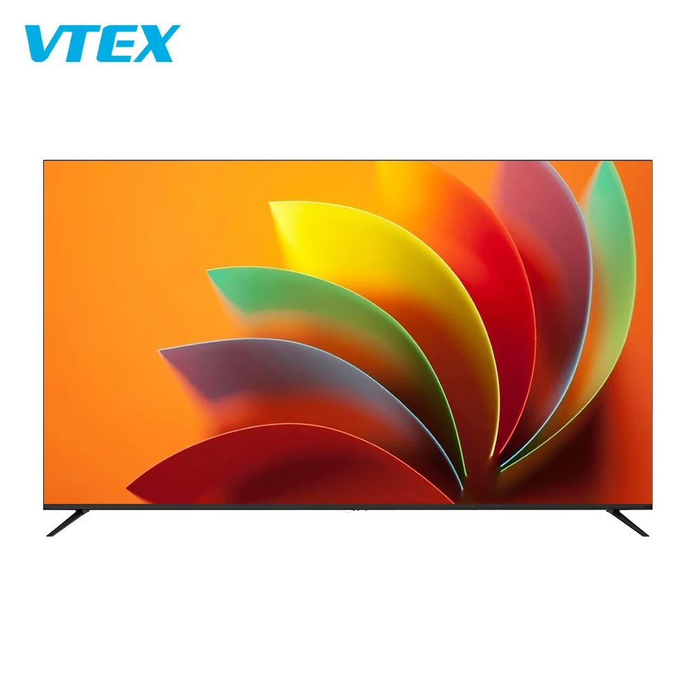 Фото Безрамочный 4K Smart LED LCD телевизор новейшего дизайна, 55, 65, 75 дюймов, широкоэкранный UHD телевизор для отелей №4