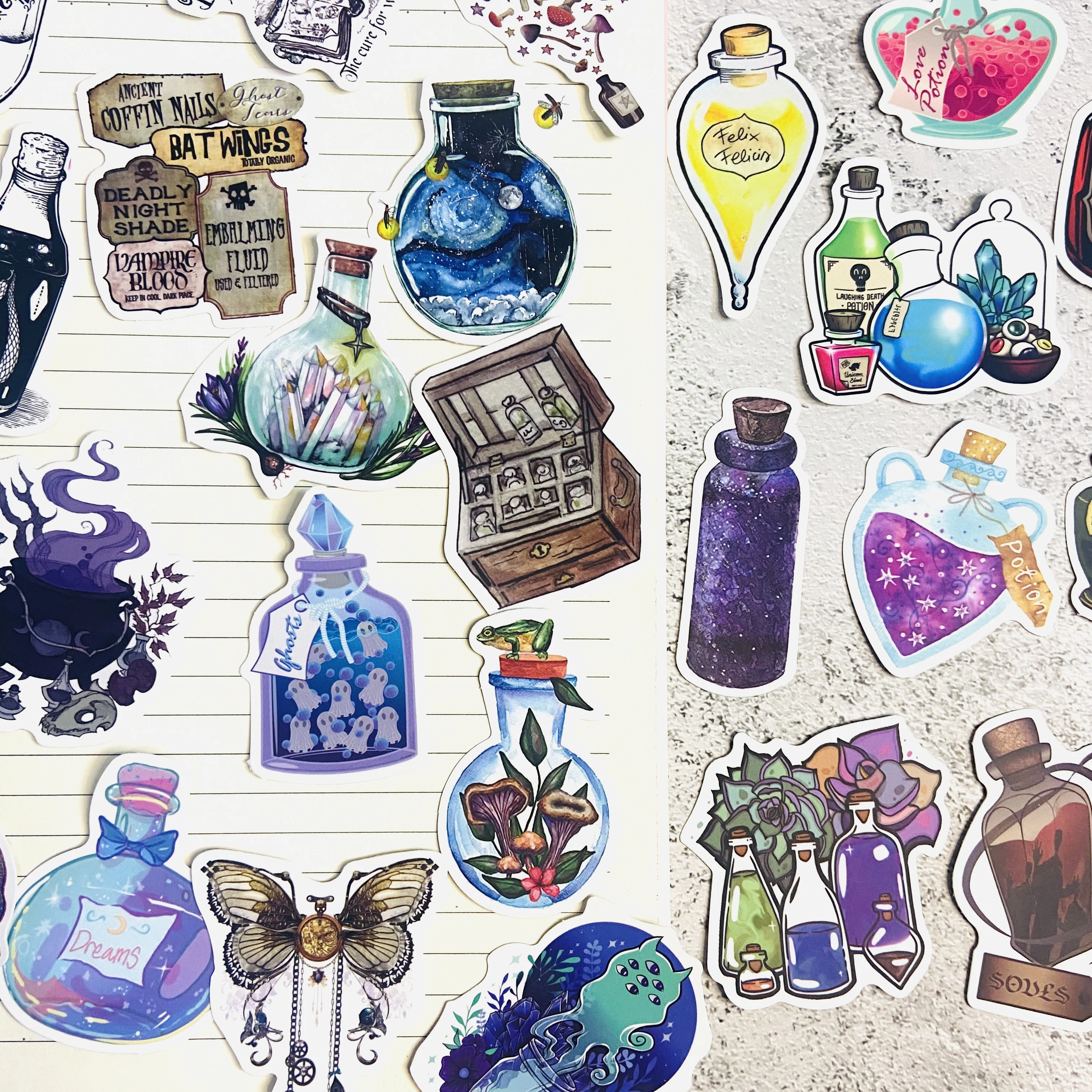 50 шт. винтажная Волшебная бутылка |