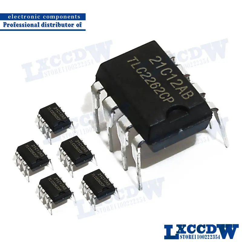 

5 шт., TLC2262CP DIP-8 TLC2262C TLC2262 DIP8 2262CP DIP