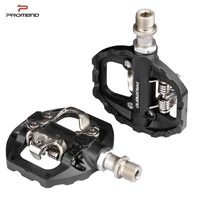 mtb bike self locking pedal nylon du 3 bearings mountain xc clipless bicycle spd bicycle pedal inc cleated pedal bicycle parts