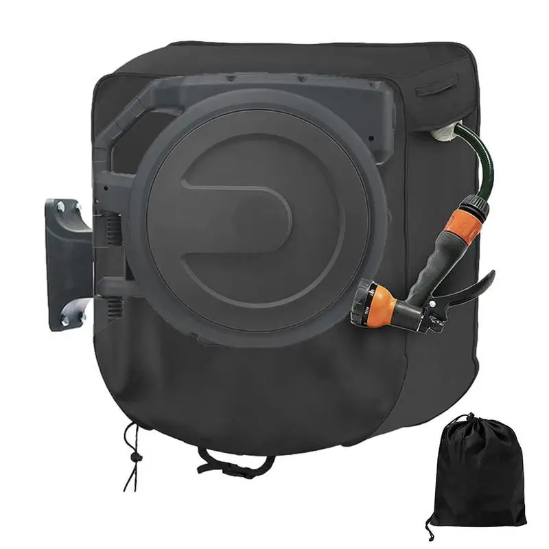 

Giraffe Hose Reel Cover Retractable Anti-Fading Cover For Water Hose 450D Oxford Waterproof Sunscreen Hose Reel Cover