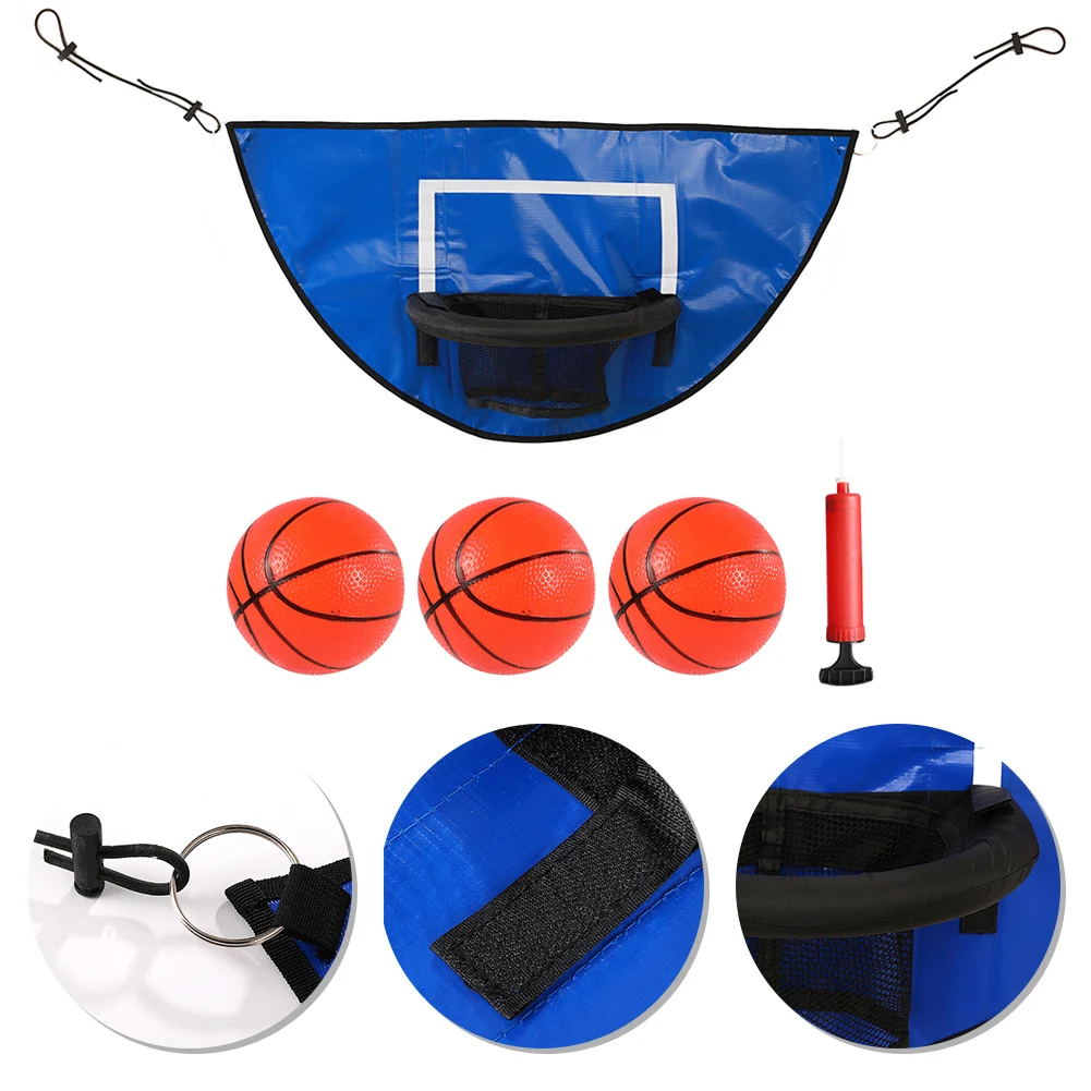 

Подставка для баскетбола 90*50 см, баскетбольная синяя рамка, держатель из ПВХ, подставка, Солнцезащитный батут, универсальный